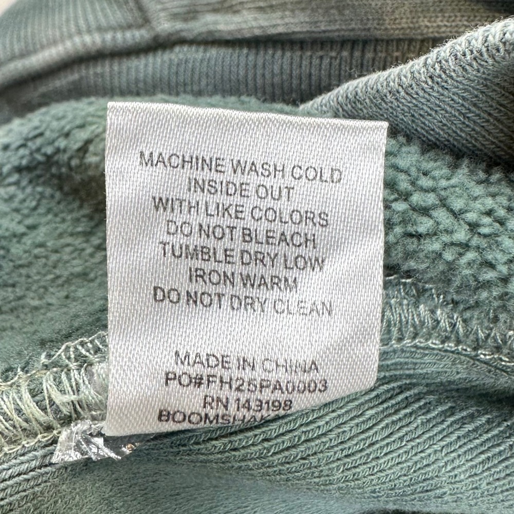 Chubbies The Marshland Pebble Wash Comfort Crewneck Sweatshirt Green Mens Medium - Picture 13 of 13